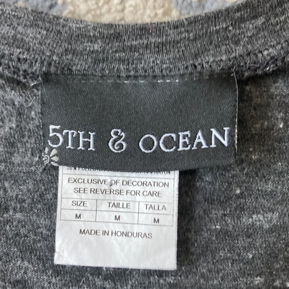 5TH & OCEAN University of Miami V-Neck Shirt - Picture 8 of 9